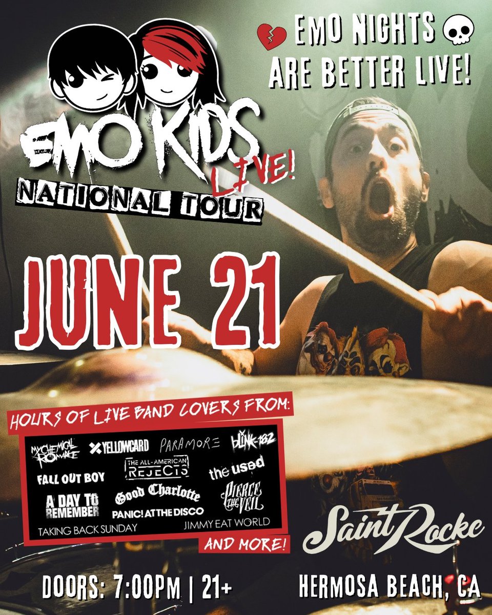 Raise your hand if you're coming to Emo Kids on Saturday!! 🙌 

loom.ly/Tuz9WCI..