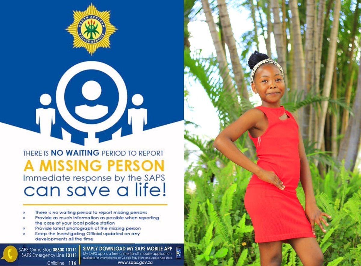 RT #sapsLIM #SAPS Mphephu outside Thohoyandou in the Vhembe District seeks public assistance in  locating a #missing 11yr-old girl. Precious Rose Musekwa from Maname  Paradise village, was last seen on Sunday, 15/06 at around 15:00, when she left her homestead to play with her