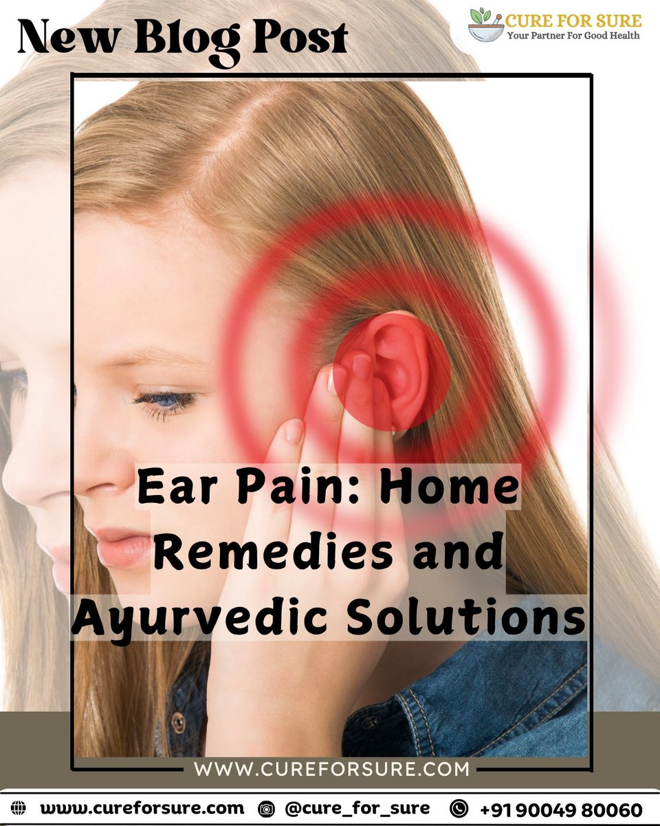 HrishaaW's tweet photo. @cureforsure2 🌿Ayurveda heals naturally with Cure For Sure!
Shop authentic herbs,oils &amp; more to restore balance &amp; health.

📖Ear Pain Remedies
🌍 https://t.co/GvSEZXZRyJ
📲+91 9004980060
📸@cure_for_sure
📖 https://t.co/Y1z8D2nMhB https://t.co/3ploDpfScF