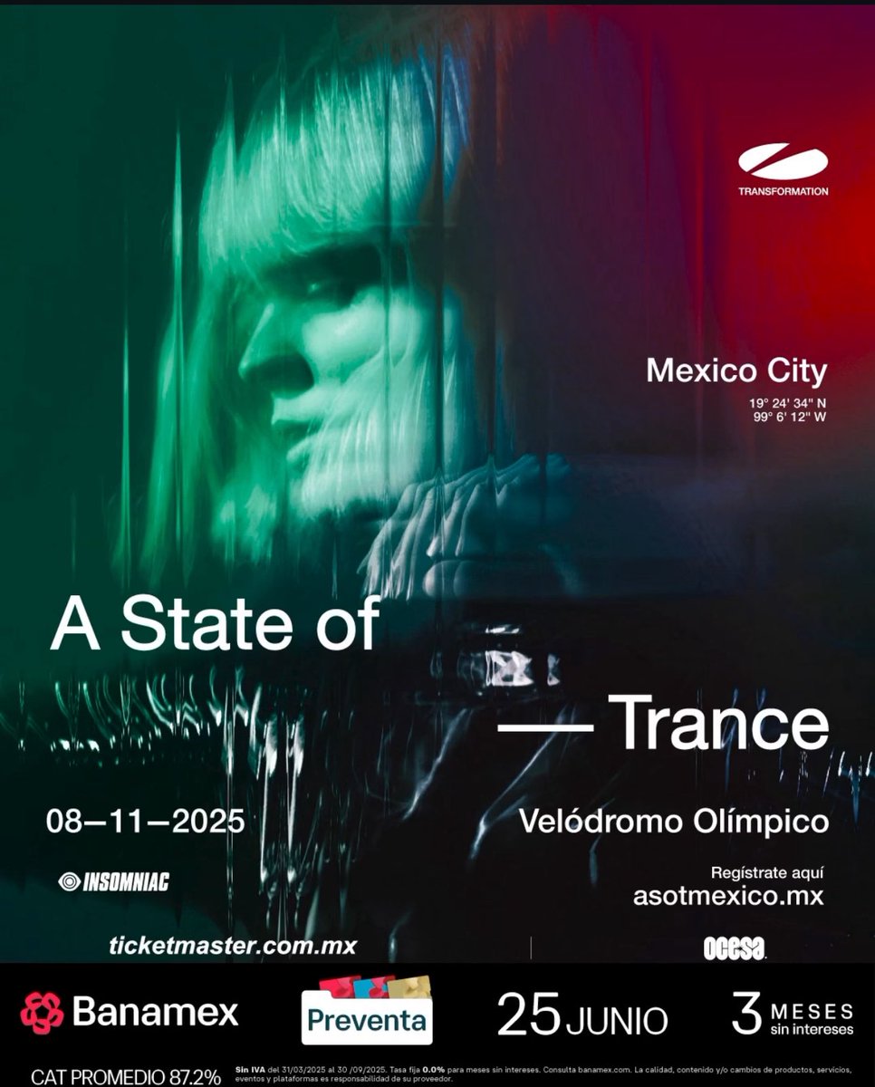 _LuisBautista's tweet image. Este arroz ya se coció, complemente oficial A State Of Trance regresa a México, después de cuatro años. Nos espera el 8 de noviembre, en el velódromo olímpico, se nos viene una noche de mucho trance. 🥳🇲🇽🎶🕺🏼

#ASOTMéxico #trancefamily #ASOT