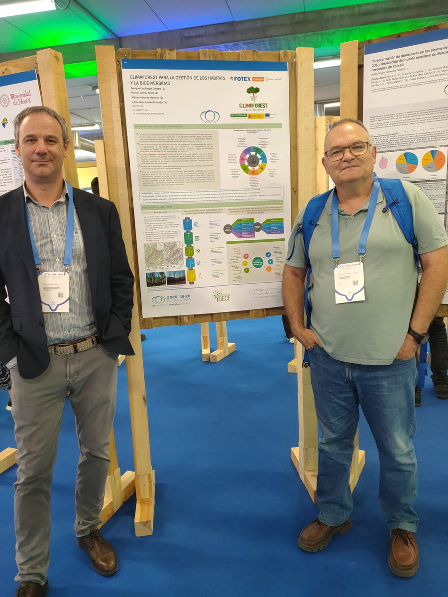 GOClimaforest's tweet image. Jornada muy interesante en Gijón. Presentamos nuestro proyecto innovador. Hablamos de clima, suelo, hidrología, biodiversidad y socioeconomía rural, y aprendemos de mercados de carbono y servicios de los ecosistemas forestales en el Noveno Congreso Forestal Español #9CF