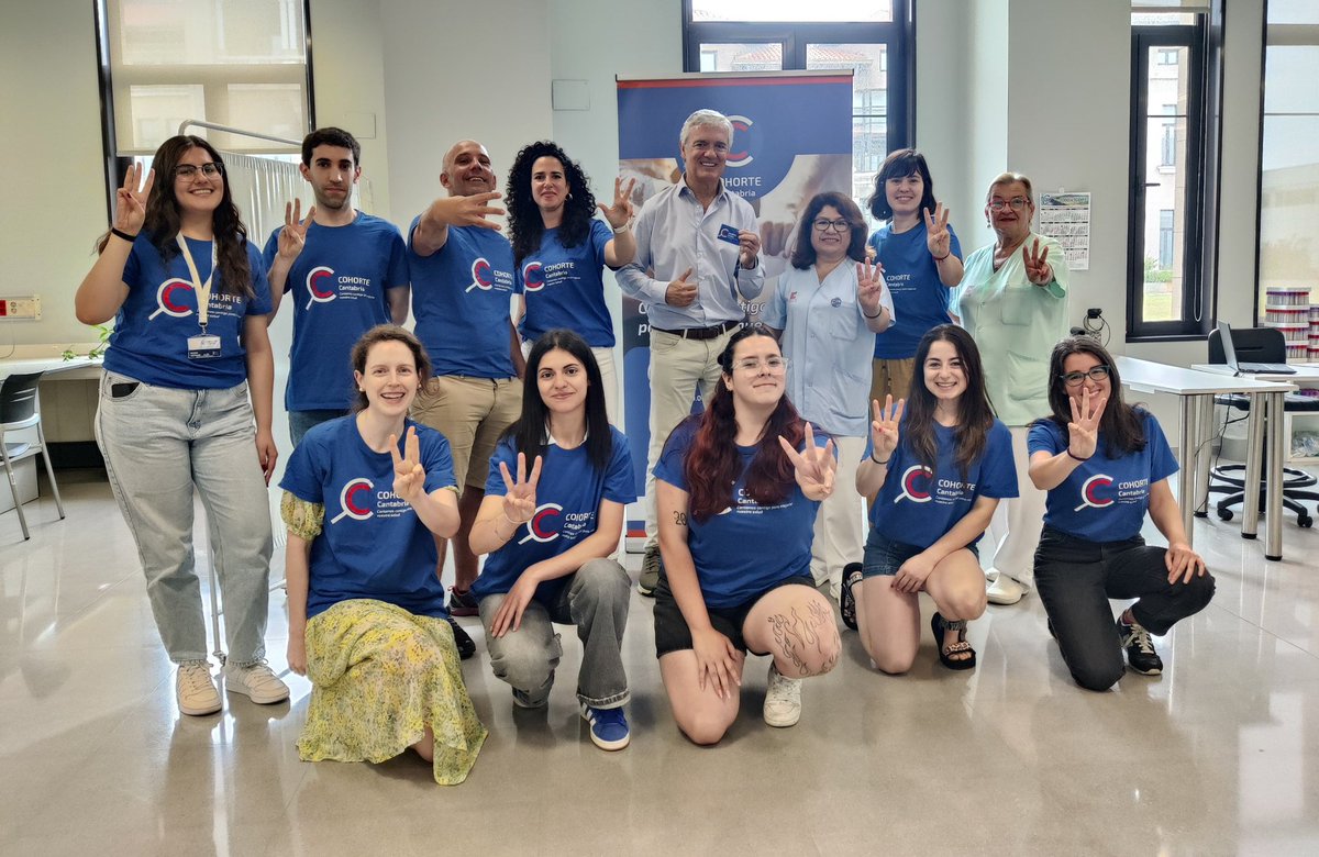 Gobierno Cantabria (@cantabriaes) on Twitter photo ‼️🙌🏻 <a href="/CohortCantabria/">Cohorte Cantabria</a> alcanza los 4️⃣7️⃣.0️⃣0️⃣0️⃣ voluntarios y se sitúa a solo 3️⃣.0️⃣0️⃣0️⃣ participantes de su objetivo final
ℹ️👉🏻 bit.ly/44nZX8v ‼️🙌🏻 <a href="/CohortCantabria/">Cohorte Cantabria</a> alcanza los 4️⃣7️⃣.0️⃣0️⃣0️⃣ voluntarios y se sitúa a solo 3️⃣.0️⃣0️⃣0️⃣ participantes de su objetivo final
ℹ️👉🏻 bit.ly/44nZX8v