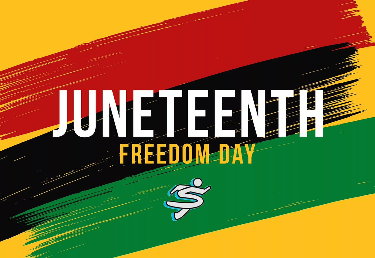 What is it? Celebrated on June 19 to commemorate the emancipation of enslaved people in the US.  First celebrated in Texas, where on that date in 1865, in the aftermath of the Civil War, enslaved people were declared free under the terms of the 1862 Emancipation Proclamation. 🙏