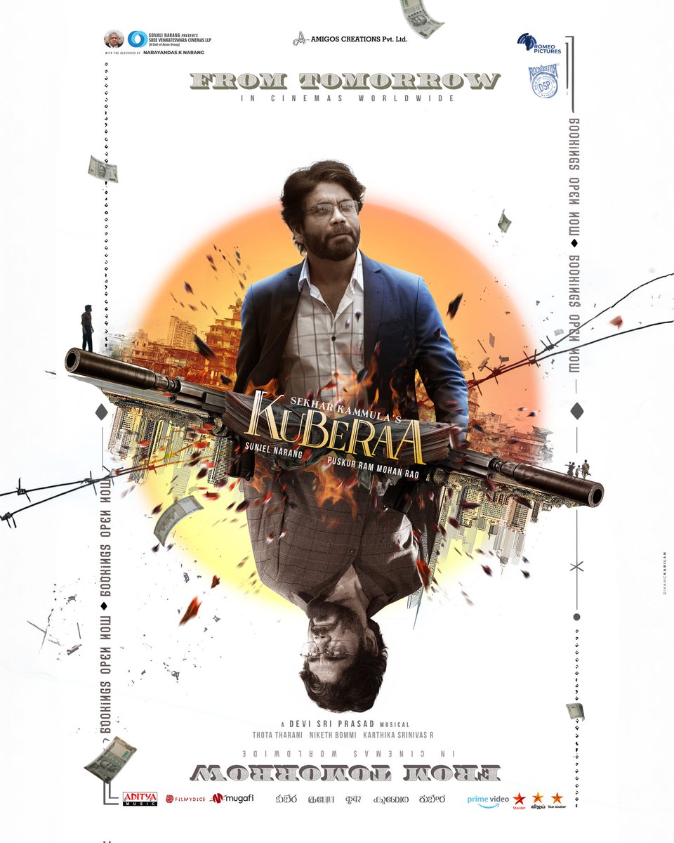 #Kuberaa in cinemas from tomorrow ✨

#SekharKammulasKuberaa #Kuberaa #KuberaaInCinemasFromTomorrow #KuberaaBookings #KuberaaOn20thJune