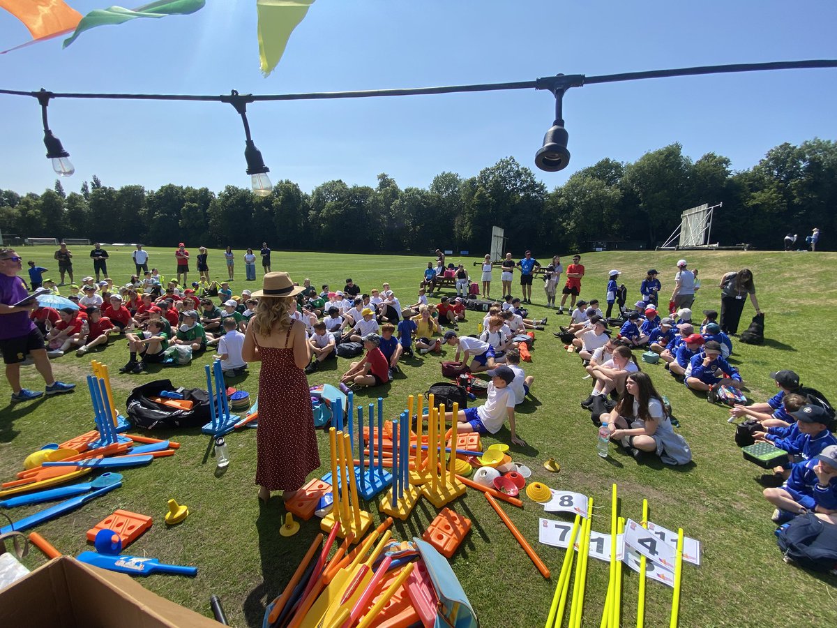 ccbschools's tweet image. A fantastic day with the @cdat_education trust schools playing cricket 🏏
📣“Best day ever!” Stretton,St. Matthew’s player
WINNERS for each pool:
1. Bunbury Aldersey
2. Stretton St. Matthew’s
3 & 4 Christ Church Moreton CE
Well done 👏🏼 we look forward to seeing you next year!