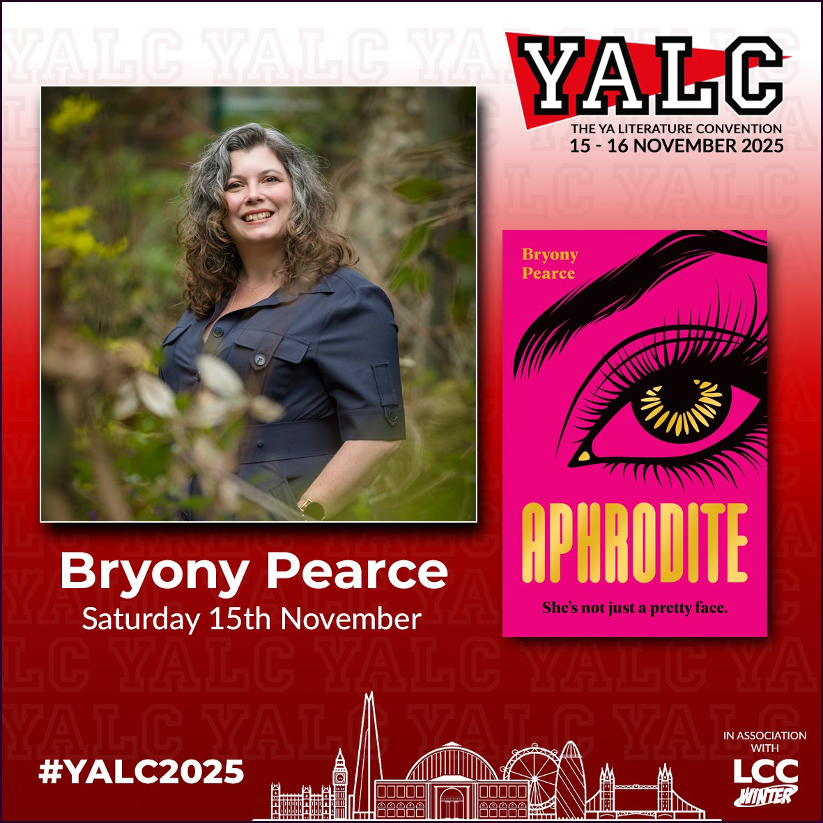 uclan publishing (@publishinguclan) on Twitter photo The wonderful <a href="/bryonypearce/">Bryony Pearce</a> will be attending <a href="/yalc_uk/">Young Adult Literature Convention</a> this year on Saturday 15th November! Bryony will be taking part in the Opening Chapters workshop and chatting about her stunning Greek retelling, Aphrodite.
Don't miss out - buy your tickets here: bit.ly/YALC The wonderful <a href="/bryonypearce/">Bryony Pearce</a> will be attending <a href="/yalc_uk/">Young Adult Literature Convention</a> this year on Saturday 15th November! Bryony will be taking part in the Opening Chapters workshop and chatting about her stunning Greek retelling, Aphrodite.
Don't miss out - buy your tickets here: bit.ly/YALC