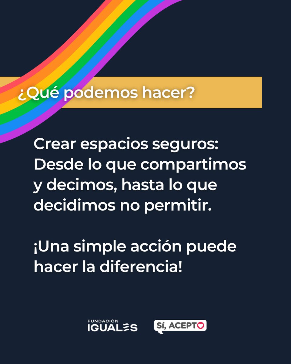🏳️‍🌈 Ayer conmemoramos el Día Internacional para Contrarrestar el Discurso de Odio.

Una fecha que nos recuerda que las palabras también pueden dañar, excluir y poner en riesgo vidas.