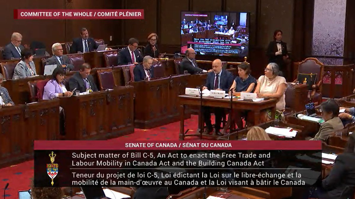 Hier devant le comité plénier du Sénat, M.Gooch, président/PDG de l'AAPC, a déclaré : « Avec le projet de loi C-5, le gouvernement du Canada signale son engagement à l'égard d'objectifs audacieux. Les APC sont prêtes à aider. #SenCA #PolCan
bit.ly/4n467Cl