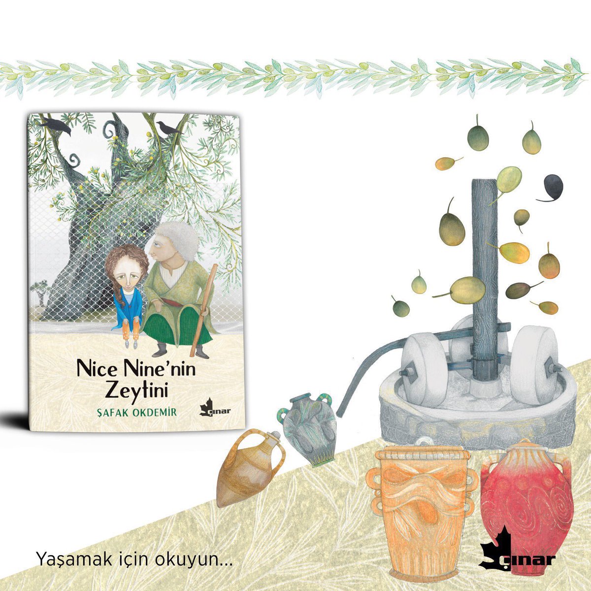 Bir zeytin ağacı tüm insanların hikâyesini içinde saklar.

“Nice Nine’nin Zeytini” dünyanın sahibi olduğunu zanneden insanlığın ve zeytin ağaçlarını dostu bellemiş insanların hikâyesi.

#zeytinhayattır #zeytinağaclarınadokunma