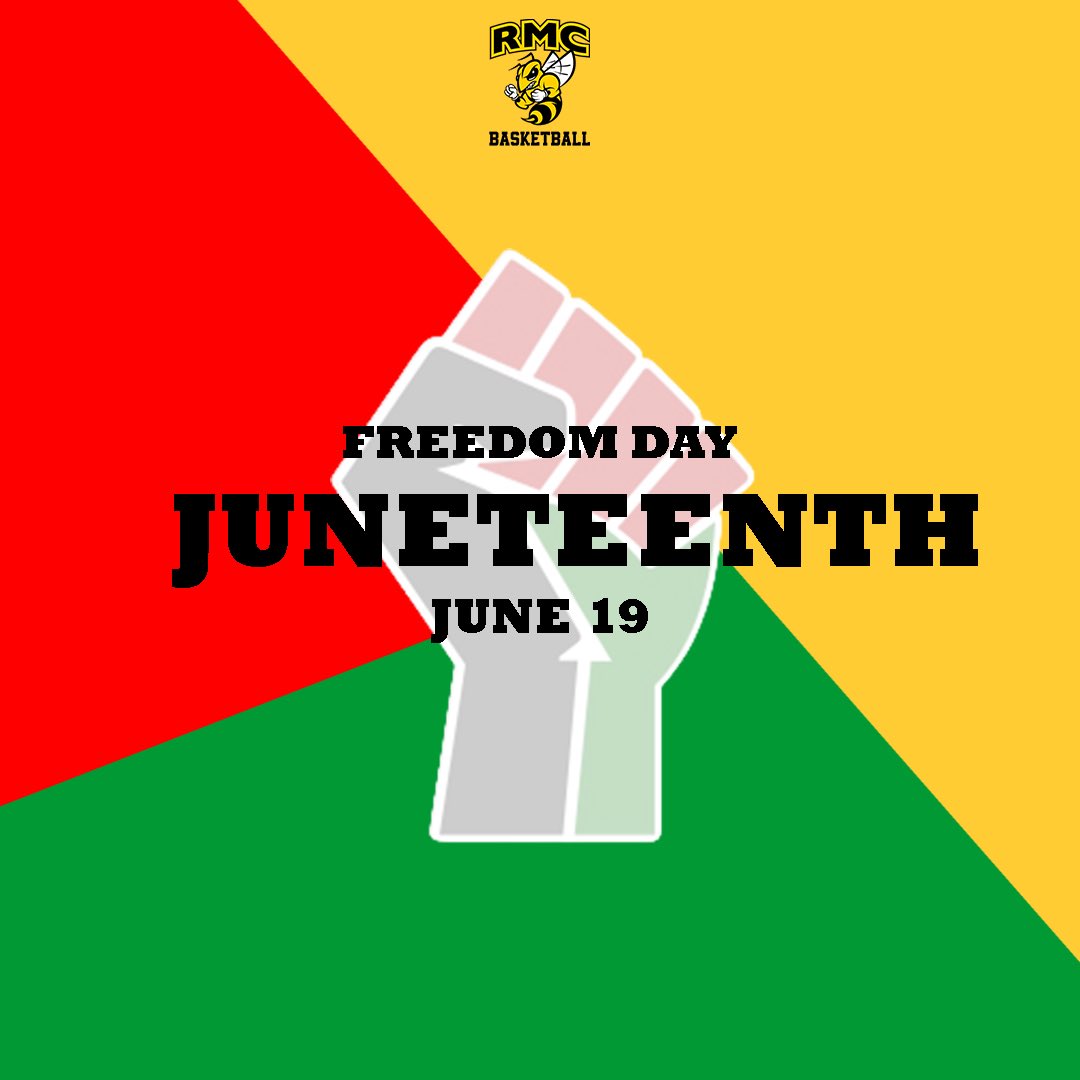 RMCWBB's tweet image. Today we honor freedom, resilience, and the ongoing fight for justice.