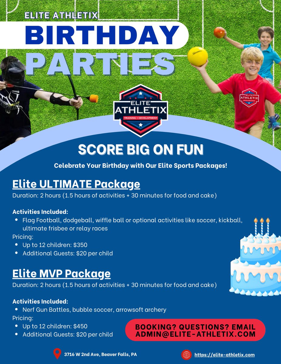 The most unique &amp; fun place to host a birthday! 🥳🥳 message or email us for booking or info!
