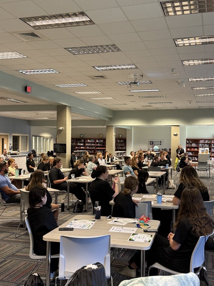 Carteret County Public School System (@carteretk12) on Twitter photo We wrapped up the CCPS Healthcare Promotion Camp ๐ซ๐ฉบ with 41 students from all 3 high schools exploring healthcare careers ๐ฉโโ๏ธ๐ฌ
Thanks to the NC General Assembly ๐๏ธ, our health science teachers, @CroatanHighSchool & <a href="/CarteretHealth/">Carteret Health Care</a> for the support ๐ค We wrapped up the CCPS Healthcare Promotion Camp ๐ซ๐ฉบ with 41 students from all 3 high schools exploring healthcare careers ๐ฉโโ๏ธ๐ฌ
Thanks to the NC General Assembly ๐๏ธ, our health science teachers, @CroatanHighSchool & <a href="/CarteretHealth/">Carteret Health Care</a> for the support ๐ค