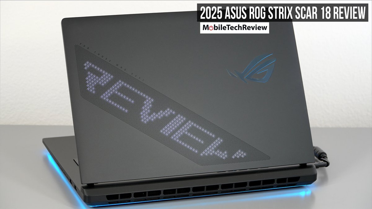 lisagade's tweet image. My review of the Asus ROG Strix Scar 18 with a mini LED display, more efficient CPU vs last gen and an RTX 5080: youtube.com/watch?v=Tz4h_O…