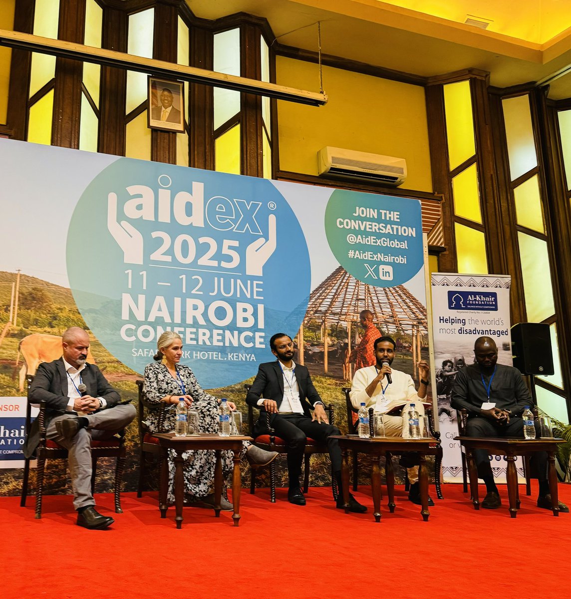ogowhealth's tweet photo. Last week at @AidExGlobal, our Chief Executive Officer contributed to a panel on “Addressing the East African Health Crisis” alongside UNICEF, Dimagi, The Max Foundation &amp; Acasus, focusing on tech, resilience &amp; locally-led innovation in health systems. https://t.co/qTMVg2SUg1