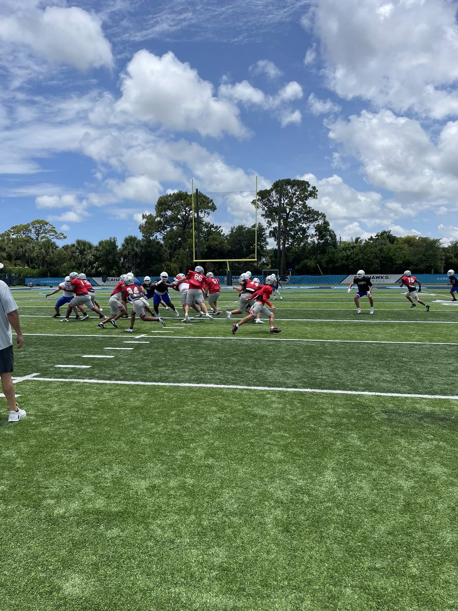 KeiserFootball's tweet image. 2️⃣0️⃣2️⃣5️⃣ TEAM CAMP has begun❗️ #GRIT #SeahawkFast🦅💨