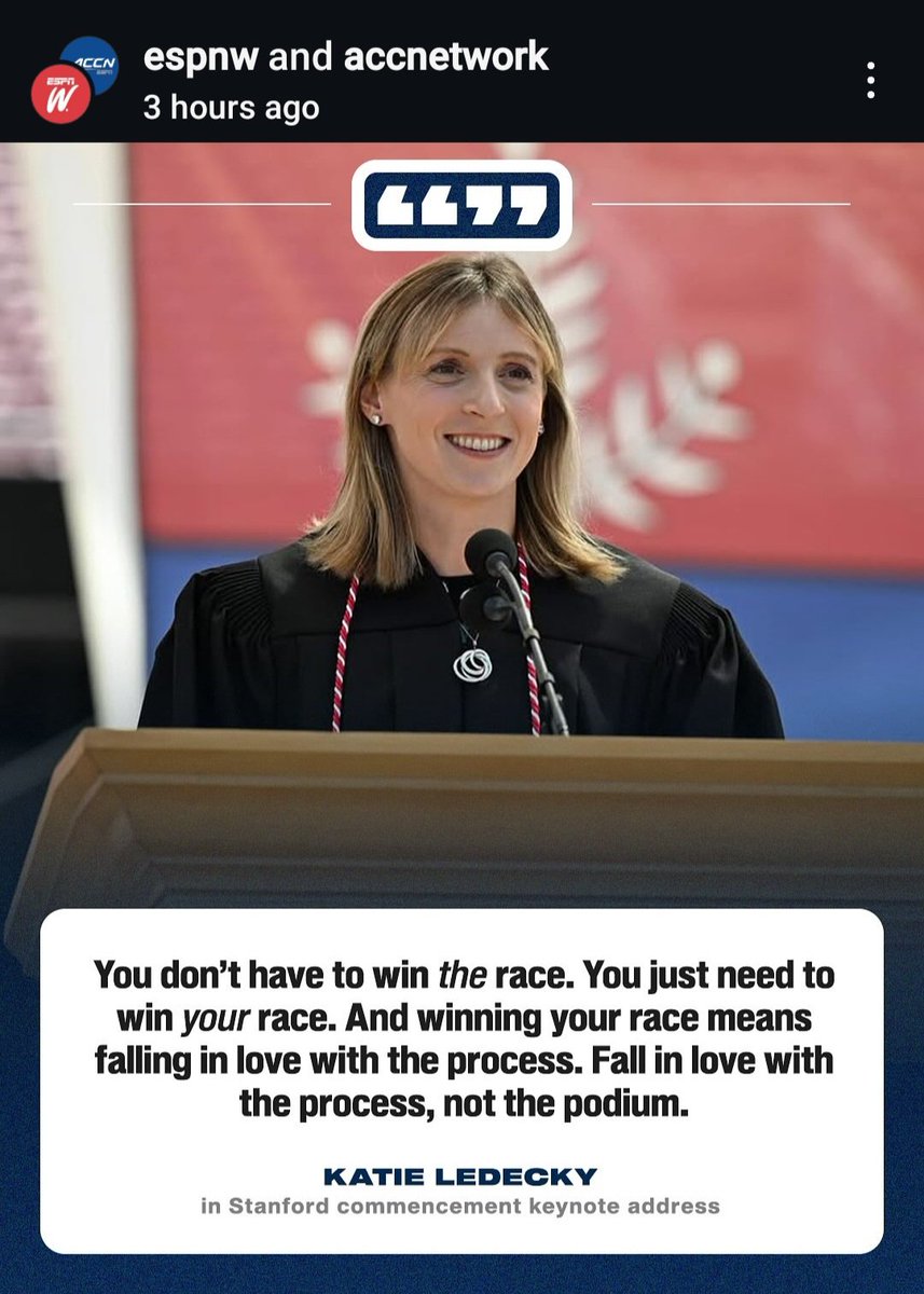 Your development &amp; your recruiting are about running and winning your race, not anyone else's.  Focus on your efforts and your growth, and your process will lead you to the podium!