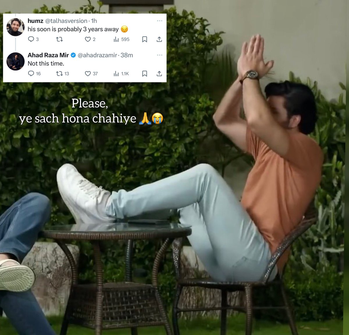 lollywood_edits's tweet image. Should I trust him? 🤔 (Well… I already did, I guess 🤧)
#ahadrazamir