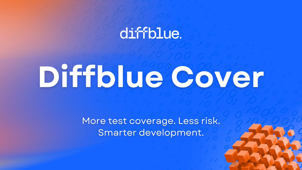 diffbluehq's tweet image. Ship Java code faster with confidence. Diffblue Cover uses AI to write and maintain unit tests automatically. No manual work. No coverage dip.
More test coverage. Less risk. Smarter development.
See how it works: diffblue.com/diffblue-cover/
#Java #UnitTesting #AI #DevTools…
