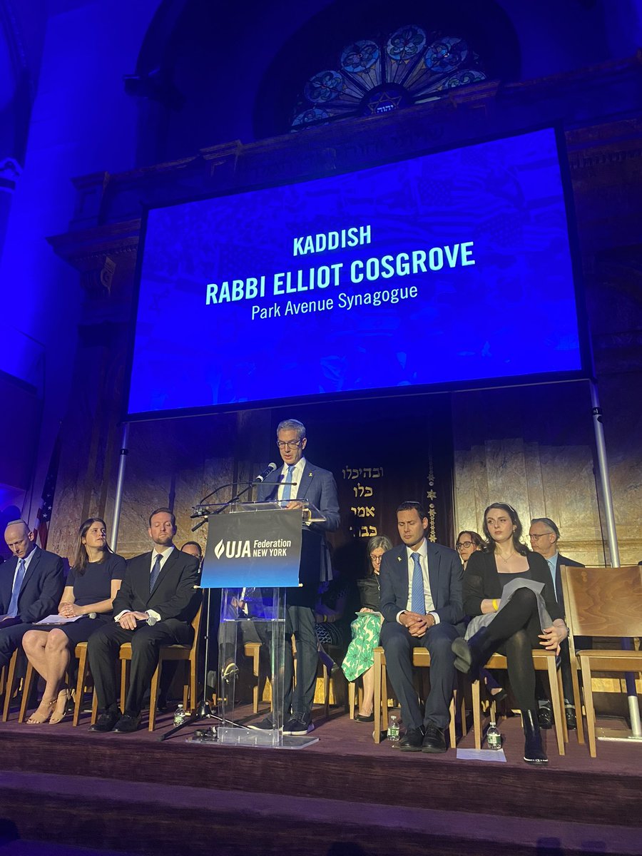 Elliot Cosgrove (@rabbicosgrove) on Twitter photo Tuesday night, the <a href="/UJAfedNY/">UJA-Federation of New York</a> organized a Solidarity Gathering for Israel, bringing together members of the New York Jewish community in prayer, promise, and unity.
The full program can be viewed here:
ujafedny.org/solidarity-gat… Tuesday night, the <a href="/UJAfedNY/">UJA-Federation of New York</a> organized a Solidarity Gathering for Israel, bringing together members of the New York Jewish community in prayer, promise, and unity.
The full program can be viewed here:
ujafedny.org/solidarity-gat…