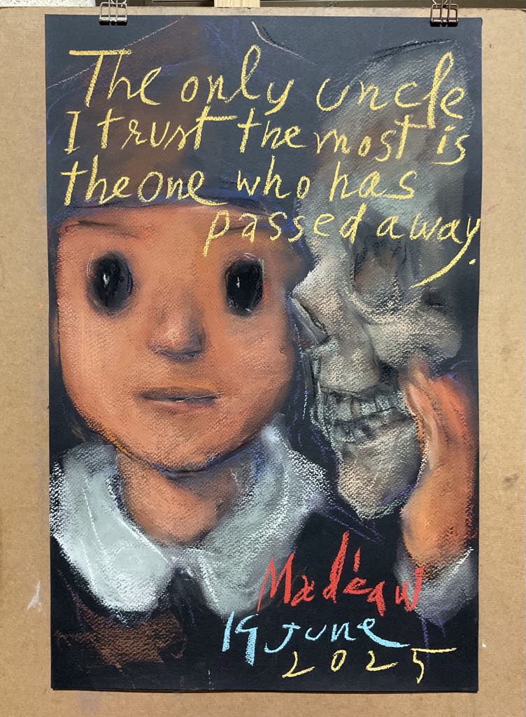 แล้วสอนว่าอย่าไว้ใจมนุษย์...