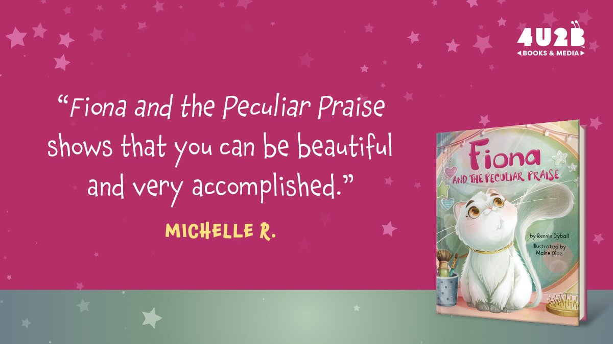 Thanks, Michelle R. Being called “beautiful” is nice—but it’s not the whole story. "Fiona and the Peculiar Praise" reminds kids (and grown-ups) that they can be strong, smart, and capable and beautiful, too. Order your copy: amzn.to/428Xo9Y. #FionaandthePeculiarPraise