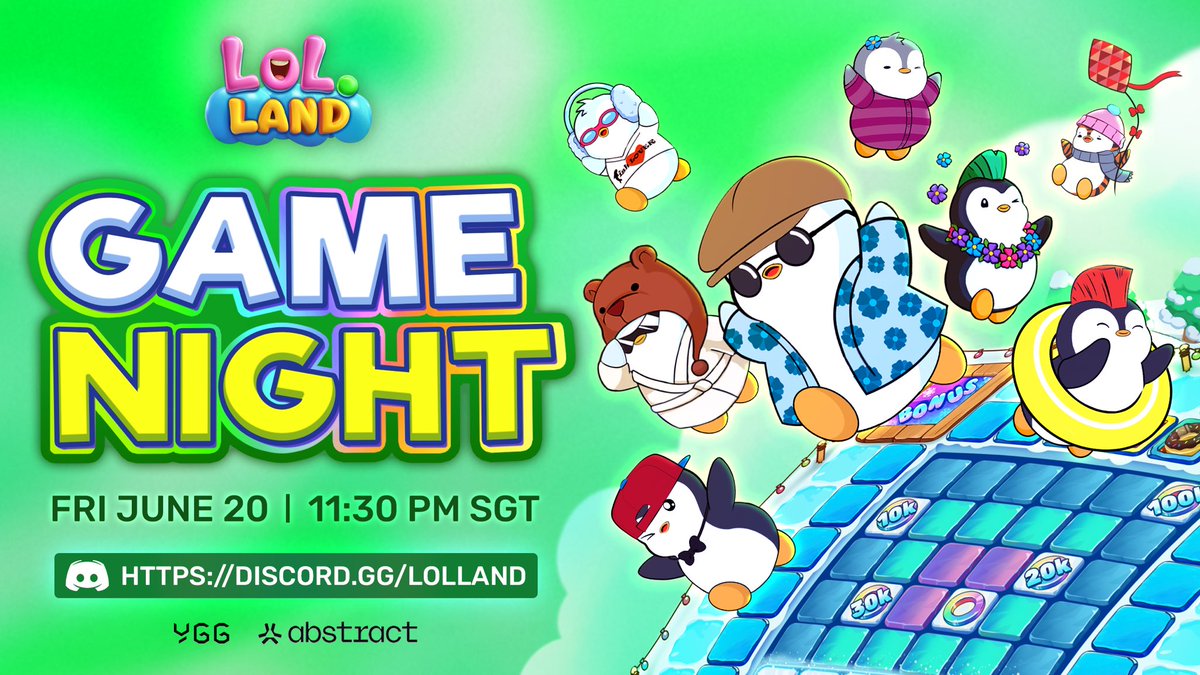 🎮 FIRST EVER @LOLLandGame Discord Game Night 🎮 Get ready for an epic  night of gaming with amazing prizes up for grabs! 🏆 What You Can Win: -  $300 in YGG split