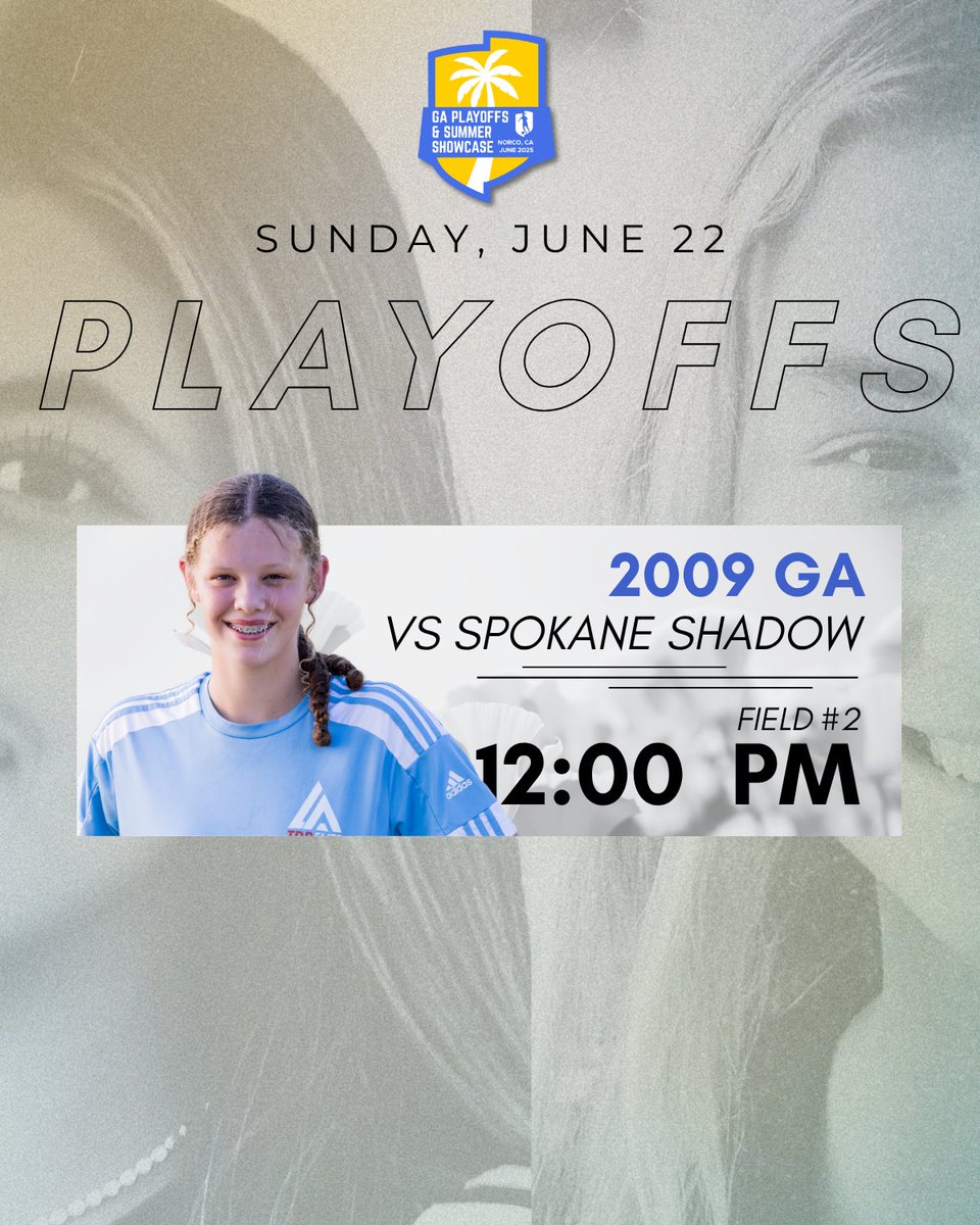 We ride at noon for our final match of the group stage for #GAPlayoffs