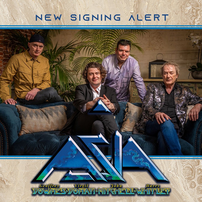 🚨 ASIA RETURNS!

Frontiers Music signs legendary rock supergroup ASIA with Geoff Downes leading a powerful new lineup.
Virgil Donati (drums)
John Mitchell (guitar)
Harry Whitley (vocals/bass)

New music coming in 2026! Get ready!

<a href="/originalasia/">Original Asia</a> <a href="/officialjwetton/">John Wetton Legacy - Remembering Wetton</a>

#AsiaTheBand
