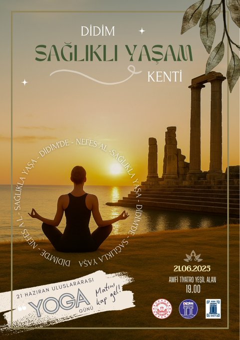 Didim’de Dünya Yoga Günü Kutlanıyor