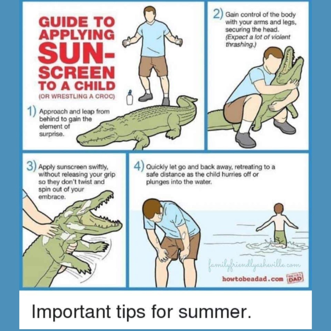 Applying sun cream to a child is not for the faint-hearted!

#kids #family #summer #parenting