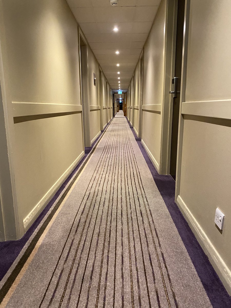 Cap’nJE3(Ret’d)🇯🇪 (@paulje3) on Twitter photo In the past I’ve joked about <a href="/premierinn/">Premier Inn</a> putting me on their “Put this chap far away from reception” list.
Today is the pinnacle….it literally is as far from reception as it’s possible! 😂😂 In the past I’ve joked about <a href="/premierinn/">Premier Inn</a> putting me on their “Put this chap far away from reception” list.
Today is the pinnacle….it literally is as far from reception as it’s possible! 😂😂