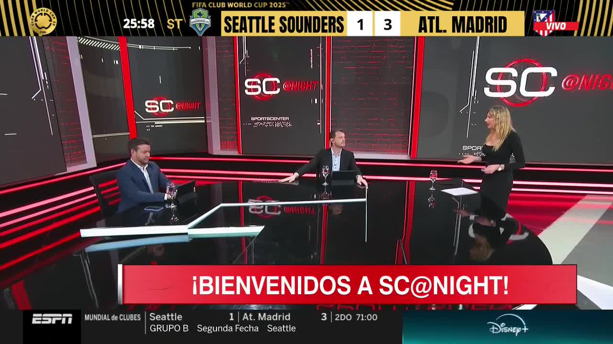 #AHORA - De la mano de <a href="/AlinaMoine/">Alina Moine</a>, <a href="/jorgebaravalle/">Jorge Baravalle</a> y <a href="/leoparadizo/">Leo Paradizo</a>, damos comienzo a #SCNight con todo lo que viene dejando un gran jueves en el mundo deportivo.

📺 #DisneyPlus