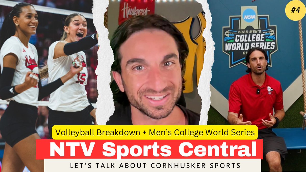 New episode drop! 🎙️

Watch now ➡️ [bit.ly/4kPbxQ5]

We break down Nebraska Volleyball’s schedule under new head coach Dani Busboom Kelly, preview the CWS Championship, explore MCWS Fan Fest, cruise the Bandit Run, and more!

#Huskers #MCWS #BanditRun #huskersvolleyball