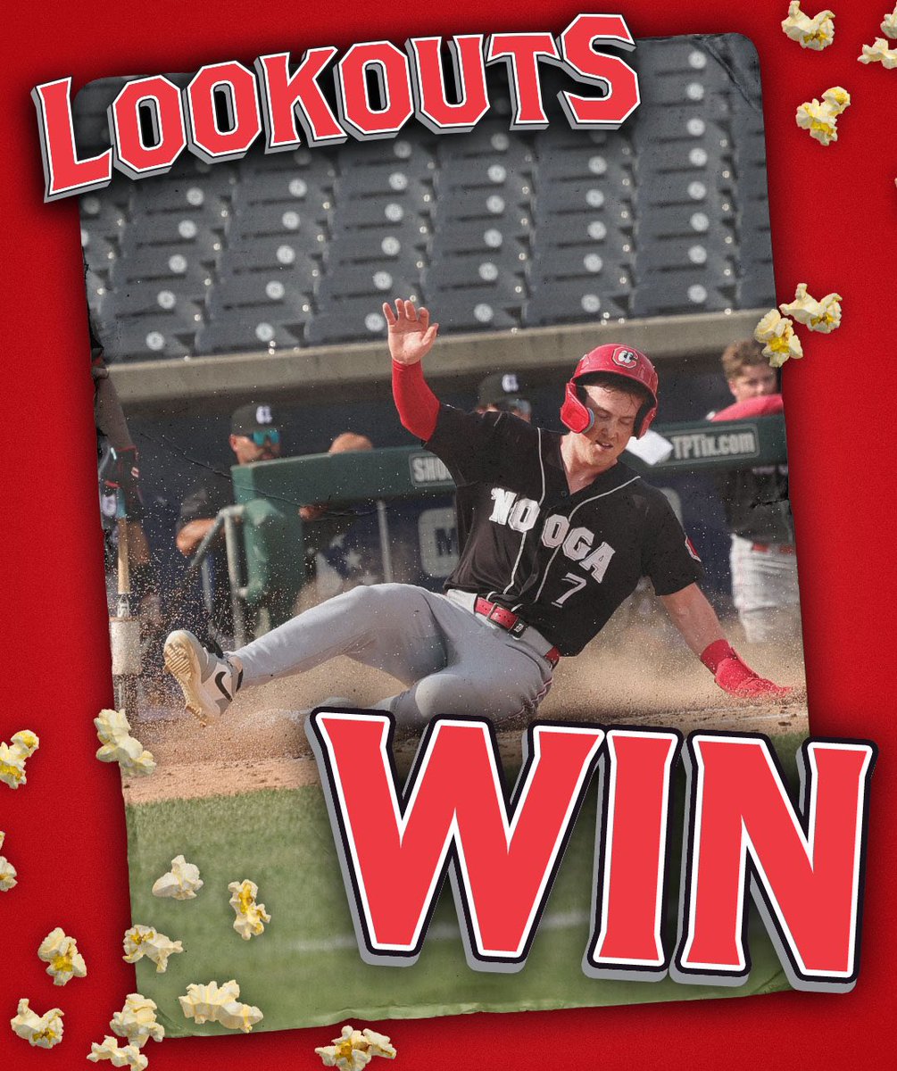 Slide thru if u want 

Lookouts Win 🤷‍♀️