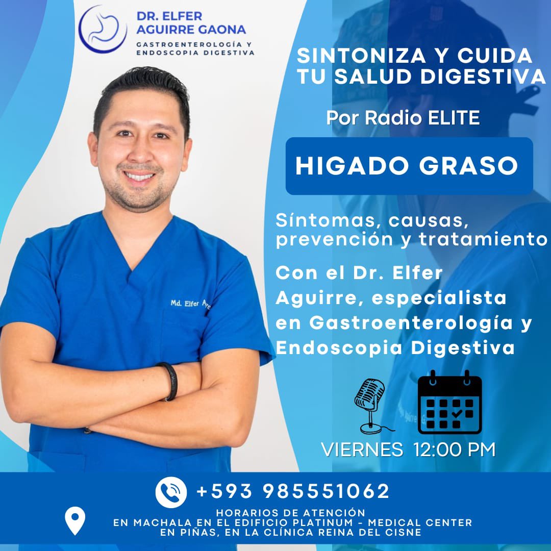 No se pierda esta importante charla donde se enfocará los síntomas y prevención de tener hígado graso. 

Escuche #LaVozDelAltiplano en 102.7 FM y Facebook
