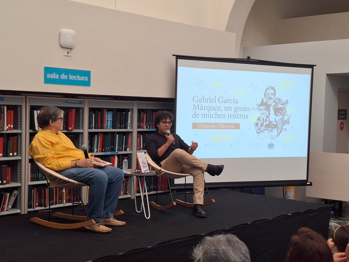 <a href="/orlandojoseoa/">Orlando Oliveros</a> <a href="/JaimeAbello/">Jaime Abello Banfi</a> "Muchos de los recursos exitosos en la obra de García Márquez se deben a su capacidad de interpretar los secretos de la publicidad y convertirlos en el arte de persuadir a los lectores para que compren la historia", <a href="/orlandojoseoa/">Orlando Oliveros</a>, autor de 'Gabriel García Márquez, un genio de