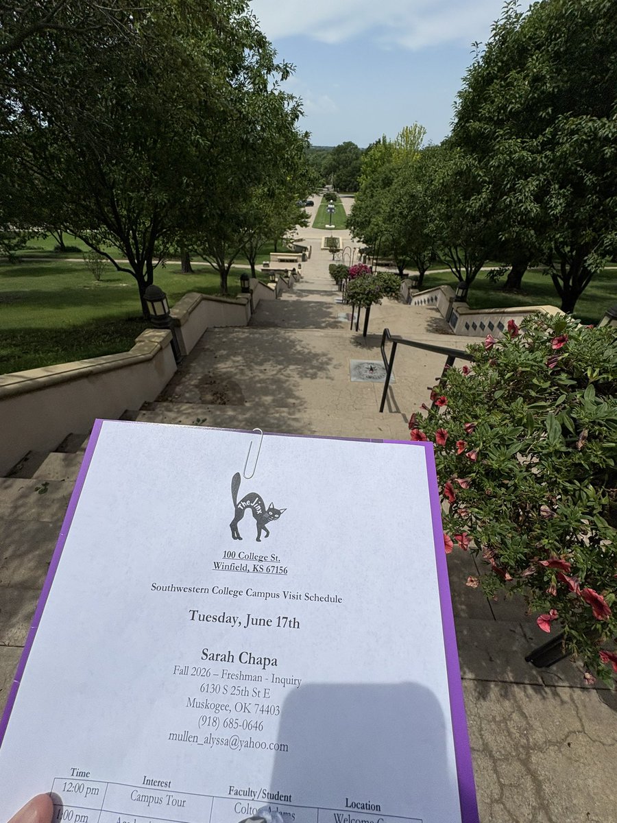 Had a great visit at Southwestern University in Winfield Kansas!! 🥎🥎🥎