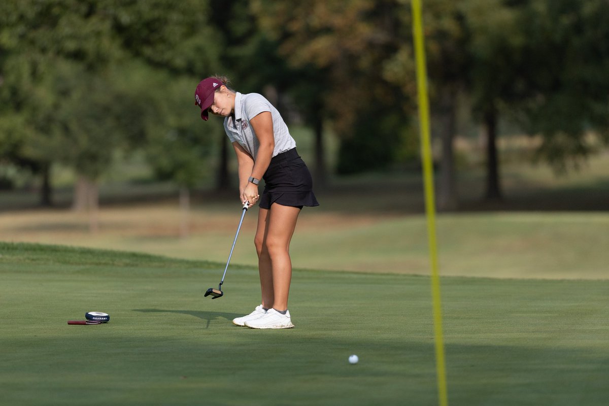 MoStateWGolf's tweet photo. Top 10's for Bears @tbaumstark_ and @kiserpannier at the @MissouriGolf Women's Am! Congrats ladies! Well done! https://t.co/ns5YInnL3B
