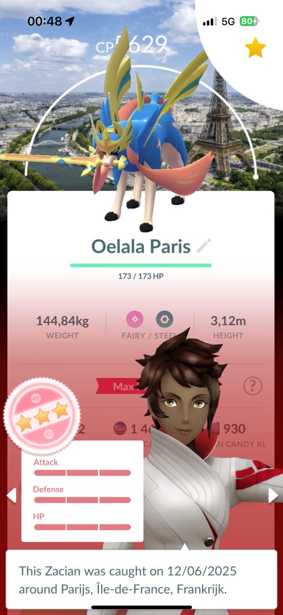 ZwilkeBE's tweet photo. Paris, you were amazing. Thanks to everyone for the great time together! 🇫🇷🥖❤️
#PokemonGO #ポケモンGO #Pokemon #PokemonGOFest #PokemonGOFest2025 #MeetYouOutThere #AdventuresToShare #POGOGENT https://t.co/YFGJWYUVRN