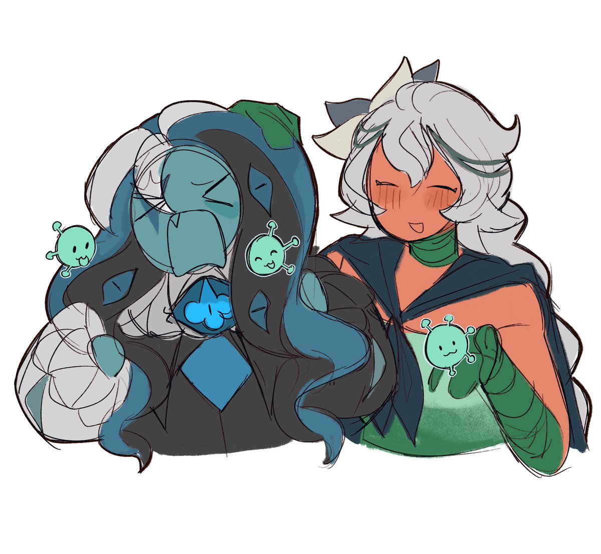 Diamiio's tweet photo. Brain-eating amoebas #cookierun https://t.co/uzwNDwvgj5
