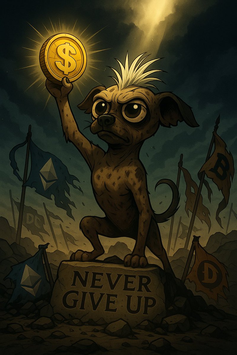 🪖 They counted him out…
but Mort never quits. He rises while others fall.
Battle-tested. Scarred. Still holding $MORT high.

NEVER GIVE UP. 👑🔥

#memecoins #blockchain #ETH $ETH #Base #crypto #Opensea #Coinbase $SOL $BTC #Cryptocurrency  #MagicEden #DogLovers $MORT #GiveRep