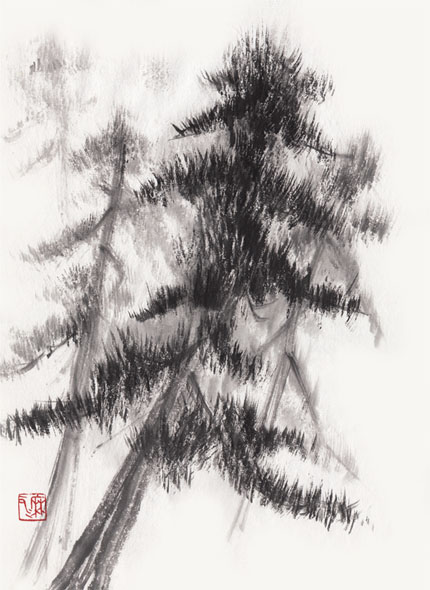 7月12日  #京都の水墨画ワークショップ
「等伯に倣う松林図」

【会場】京都出町柳 <a href="/GACCOH/">GACCOH</a> 
（京阪電車「出町柳駅」4番出口より徒歩５分）
【参加費】各回 3,500円
（材料費込み。道具もこちらでご用意してます）
【定員】各回9名
参加者募集中です↓

gaccoh.com/suibokuga

#国宝　#長谷川等伯