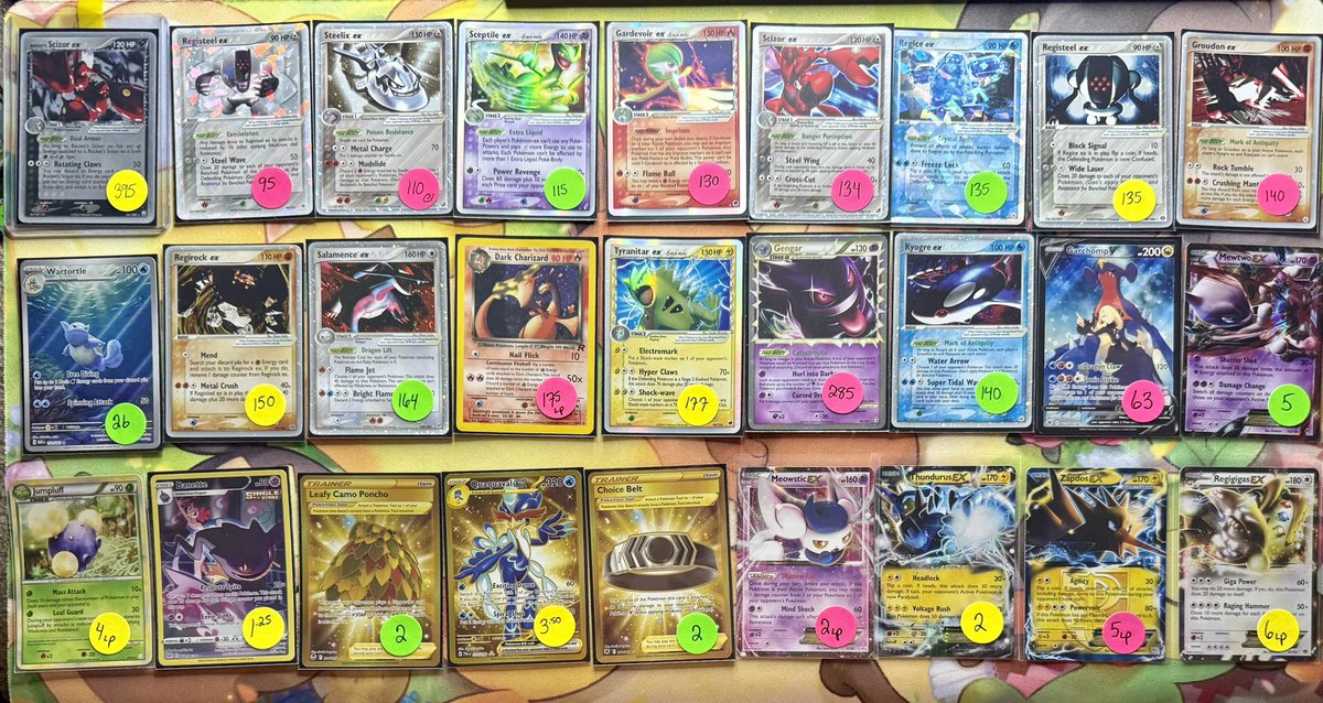 Leftovers! 🥗🍱

Comment the name of the card to claim. If I like your comment, the card is yours. 

Claim responsibly 

$1 PWE (up to 3 cards at your own risk) or $5 BMWT 

All orders are shipped in a top loader and sleeve 

PayPal, Zelle, &amp; Venmo (friends and family only) 

US