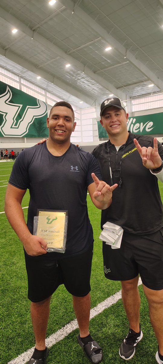 Jeremy Priest (@jeremyp_jr) on Twitter photo I am extremely grateful to have won o-line MVP at <a href="/USFFootball/">USF Football</a> football camp! Thank u for inviting me out <a href="/CoachHoodie/">Tyler Hudanick</a>.
<a href="/TitusvilleFB/">Titusville High School Football</a> <a href="/Diesel_TVilleHC/">Coach Matt Diesel</a> <a href="/garydginn/">Gary Ginn</a> I am extremely grateful to have won o-line MVP at <a href="/USFFootball/">USF Football</a> football camp! Thank u for inviting me out <a href="/CoachHoodie/">Tyler Hudanick</a>.
<a href="/TitusvilleFB/">Titusville High School Football</a> <a href="/Diesel_TVilleHC/">Coach Matt Diesel</a> <a href="/garydginn/">Gary Ginn</a>
