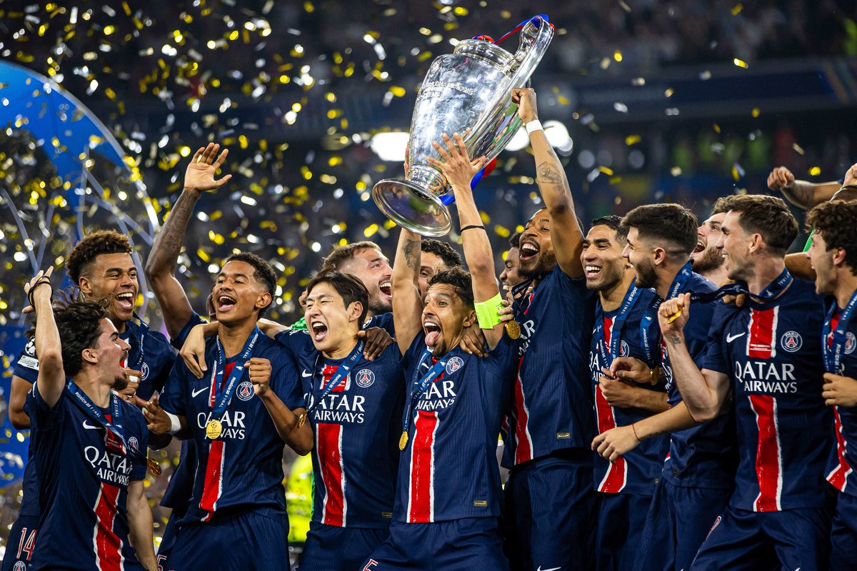 En attendant le match contre Botafogo, j’aimerais vous rappeler ce qu’est le déclassement du Paris Saint-Germain :

Une victoire historique en finale de Ligue des Champions le 31 mai dernier, un deuxième triplé national d’affilée, un effectif exceptionnel qui promet pour les