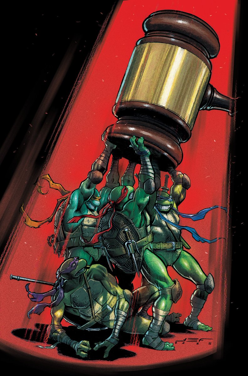 My cover to TMNT #10. OUT on July 16TH