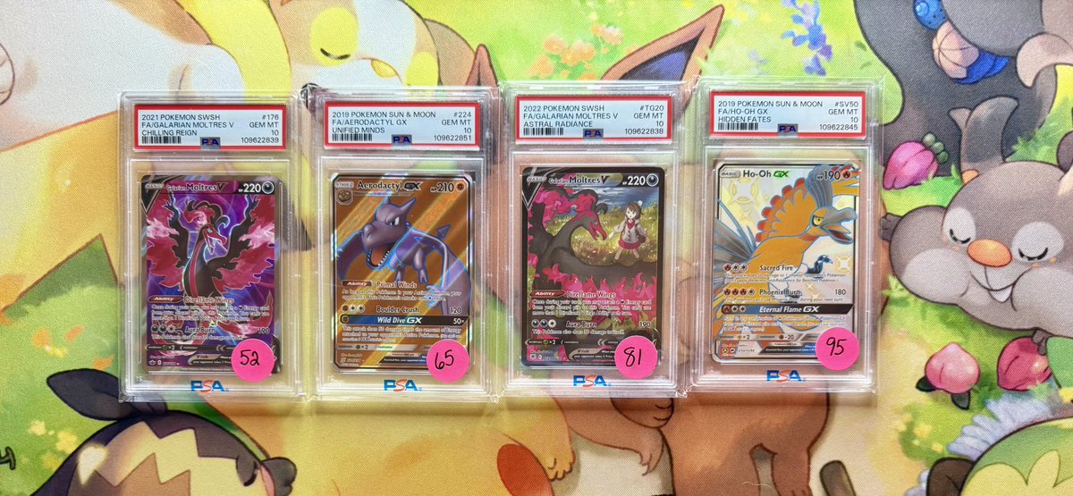 Leftovers! 🥗🍱

Comment the name of the card to claim. If I like your comment, the card is yours. 

Claim responsibly 

$1 PWE (up to 3 cards at your own risk) or $5 BMWT 

All orders are shipped in a top loader and sleeve 

PayPal, Zelle, &amp; Venmo (friends and family only) 

US