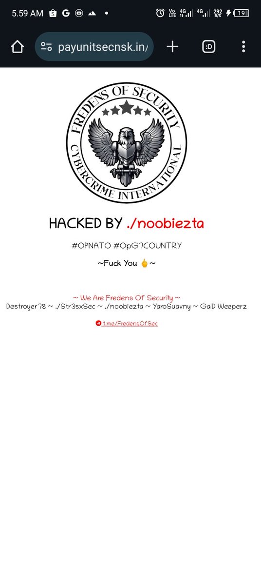 FOS2025's tweet photo. 30 Indian Site Got fvcked by ./noobiezta

https://t.co/q1imYgRFbG
#FredensOfSecurity 
#IranJustDoIt 
#FckIndia
#FckIsrael https://t.co/Enu1qNSVLW