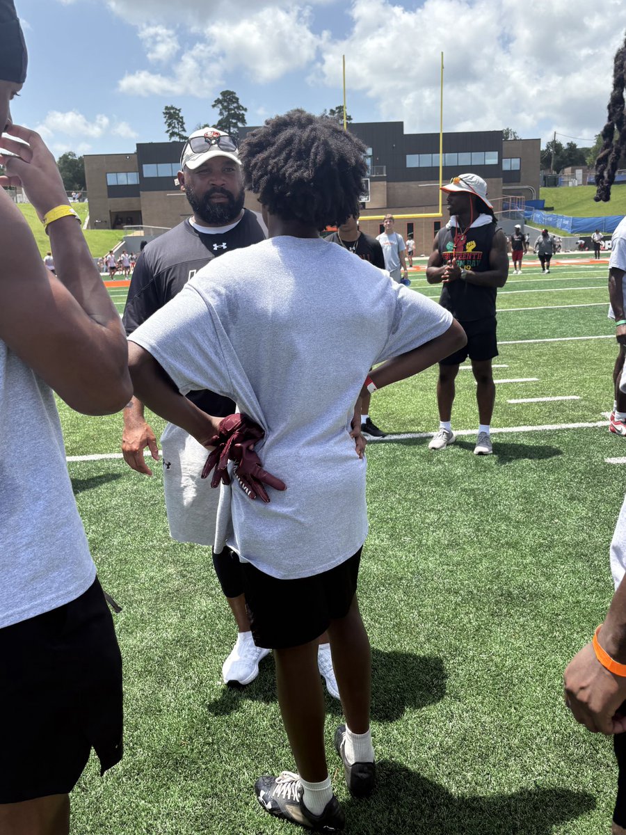 Jeremiah Jones-Searcy (@jeremiahjonesdb) on Twitter photo Thanks <a href="/DBCoachMcGraw/">Gary McGraw</a> for the advice and the tools you added to my DB toolbox today at <a href="/BearkatsFB/">Sam Houston Football</a> camp as I go to work for my Freshman year at <a href="/ConsolFootball/">A&M Consolidated Football</a>. I'll be back every year until I get that offer
C/O 2029 loading #DBNation #Clamps Thanks <a href="/DBCoachMcGraw/">Gary McGraw</a> for the advice and the tools you added to my DB toolbox today at <a href="/BearkatsFB/">Sam Houston Football</a> camp as I go to work for my Freshman year at <a href="/ConsolFootball/">A&M Consolidated Football</a>. I'll be back every year until I get that offer
C/O 2029 loading #DBNation #Clamps