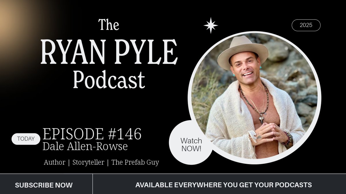 Ryan Pyle (@ryanpyle) on Twitter photo Podcast Drop. Number 146. Join Dale and I talk about overcoming trauma and turning that power into a flourishing writing career. This is the second time Dale stops by for a podcast chat. Tune in.
Guest: <a href="/DaleRowse/">Dale Rowse</a>
LINK: youtu.be/2jV7A1bWMwc Podcast Drop. Number 146. Join Dale and I talk about overcoming trauma and turning that power into a flourishing writing career. This is the second time Dale stops by for a podcast chat. Tune in.
Guest: <a href="/DaleRowse/">Dale Rowse</a>
LINK: youtu.be/2jV7A1bWMwc